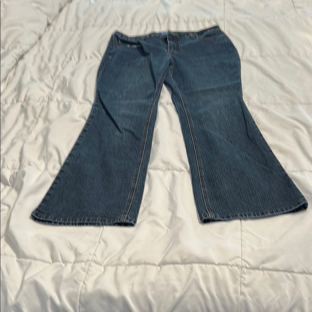 Women's Blue Boot Cut Jeans